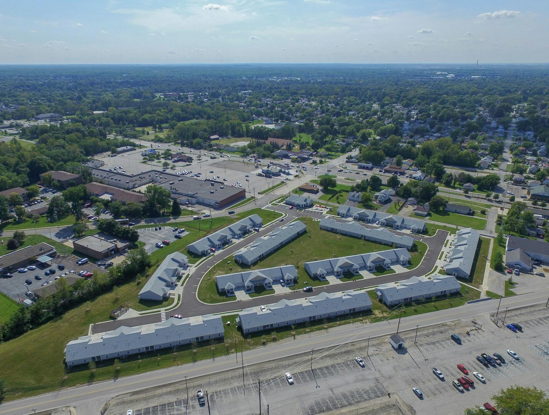 Beech Grove Station Aerial View